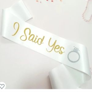 Engagement Sash